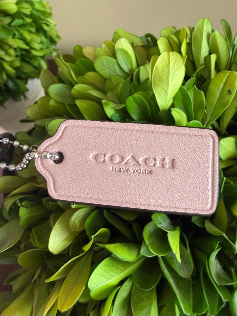 COACH CBR08 🩷Jamie🩷 PINK QUILTED DENIM & LEATHER CROSSBODY BAG 🌟EUC🌟